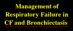 CF and Bronchiectasis